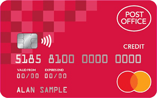 Post Office 34.9% Complete Credit Card